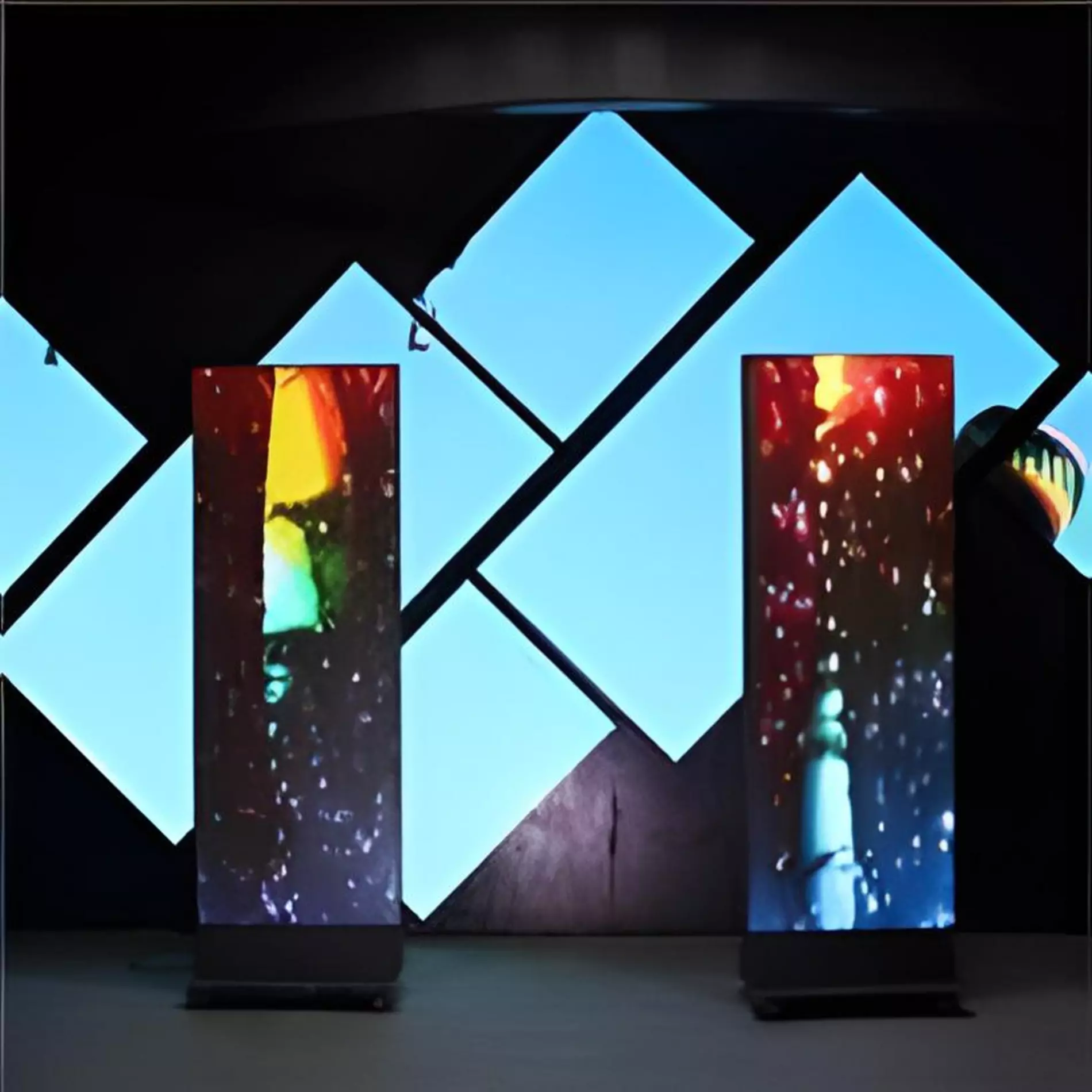 Maßgeschneiderte LED-Wände Maßgeschneiderte LED-Wände