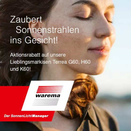 Aktionsrabatt Warema Aktionsrabatt Warema