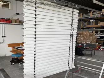 Jalousie vor Reinigung Jalousie vor Reinigung